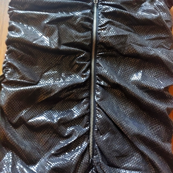 Victoria's Secret Moda International Snake Print Strapless Dress - Picture 3 of 3